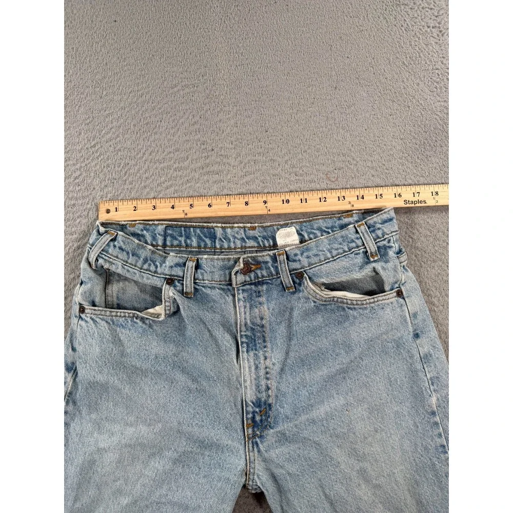 Vintage Levi's 505 90's‎ Orange Tab Jeans Men 32x30 Blue Denim Straight Leg